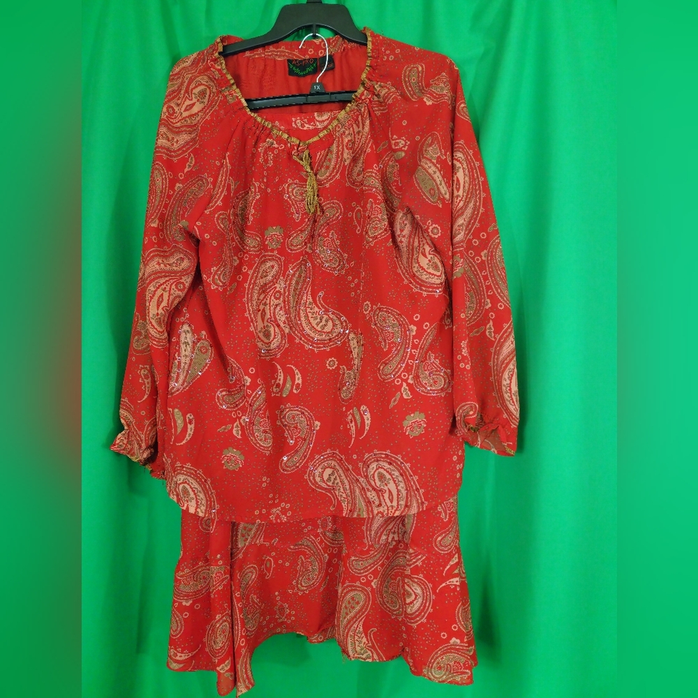 Ashro, Skirt Set, XL - EUC